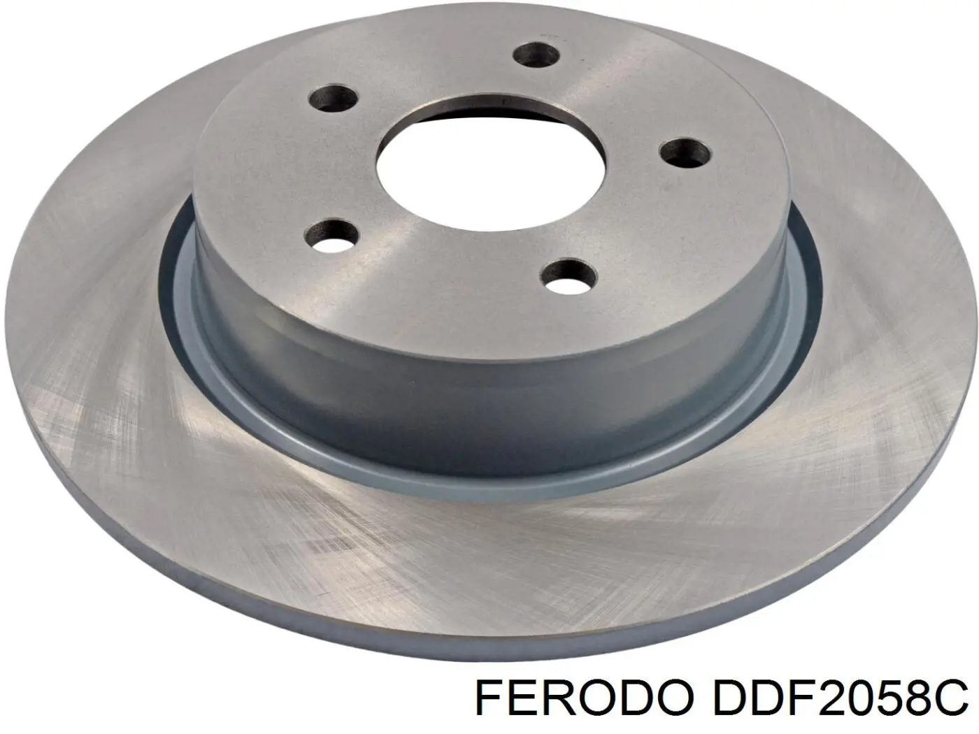 DDF2058C Ferodo disco de freno trasero