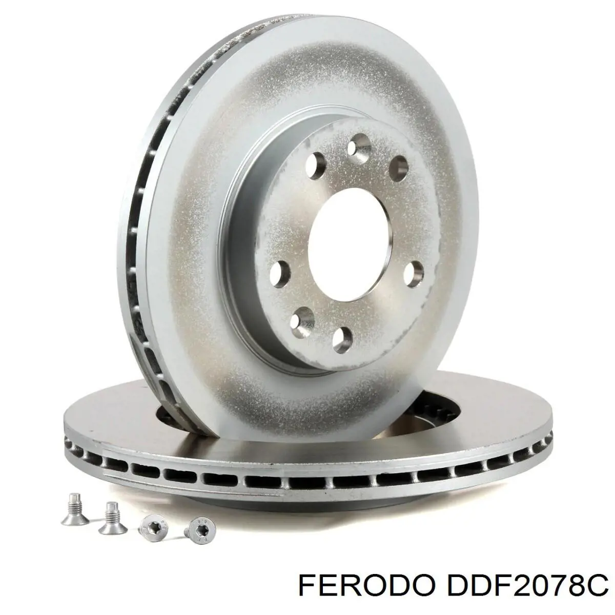 DDF2078C Ferodo disco de freno delantero