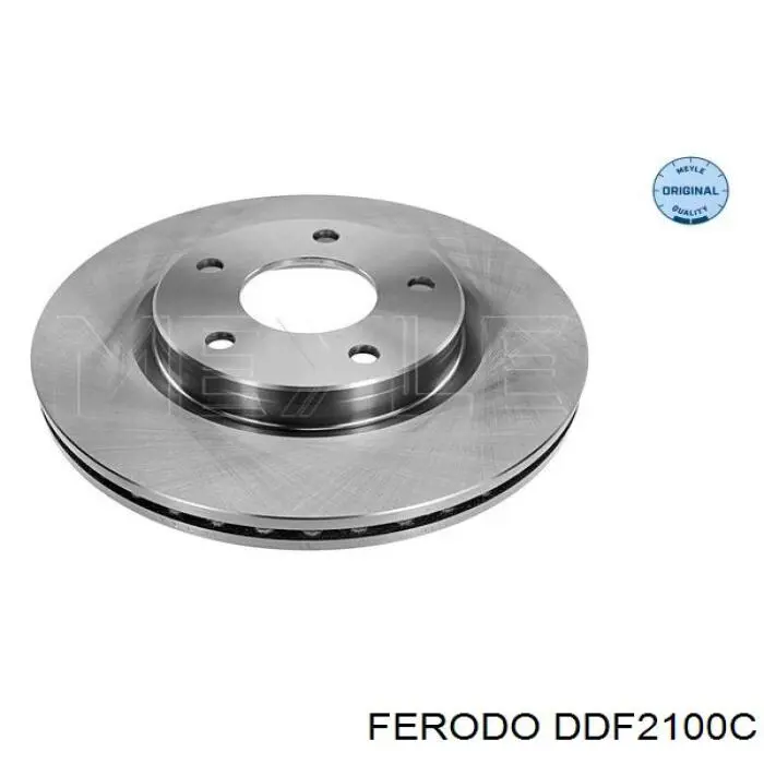 DDF2100C Ferodo disco de freno delantero