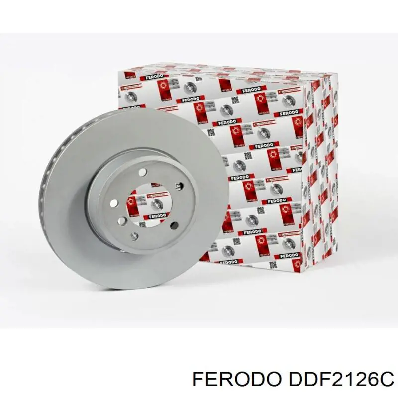 DDF2126C Ferodo disco de freno delantero