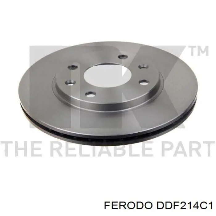 Freno de disco delantero Peugeot 205 1 741A, C