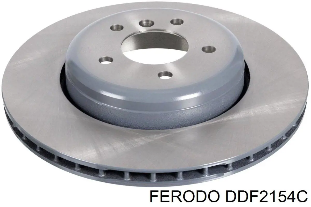 DDF2154C Ferodo disco de freno trasero