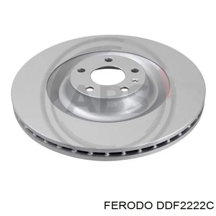 DDF2222C Ferodo disco de freno delantero
