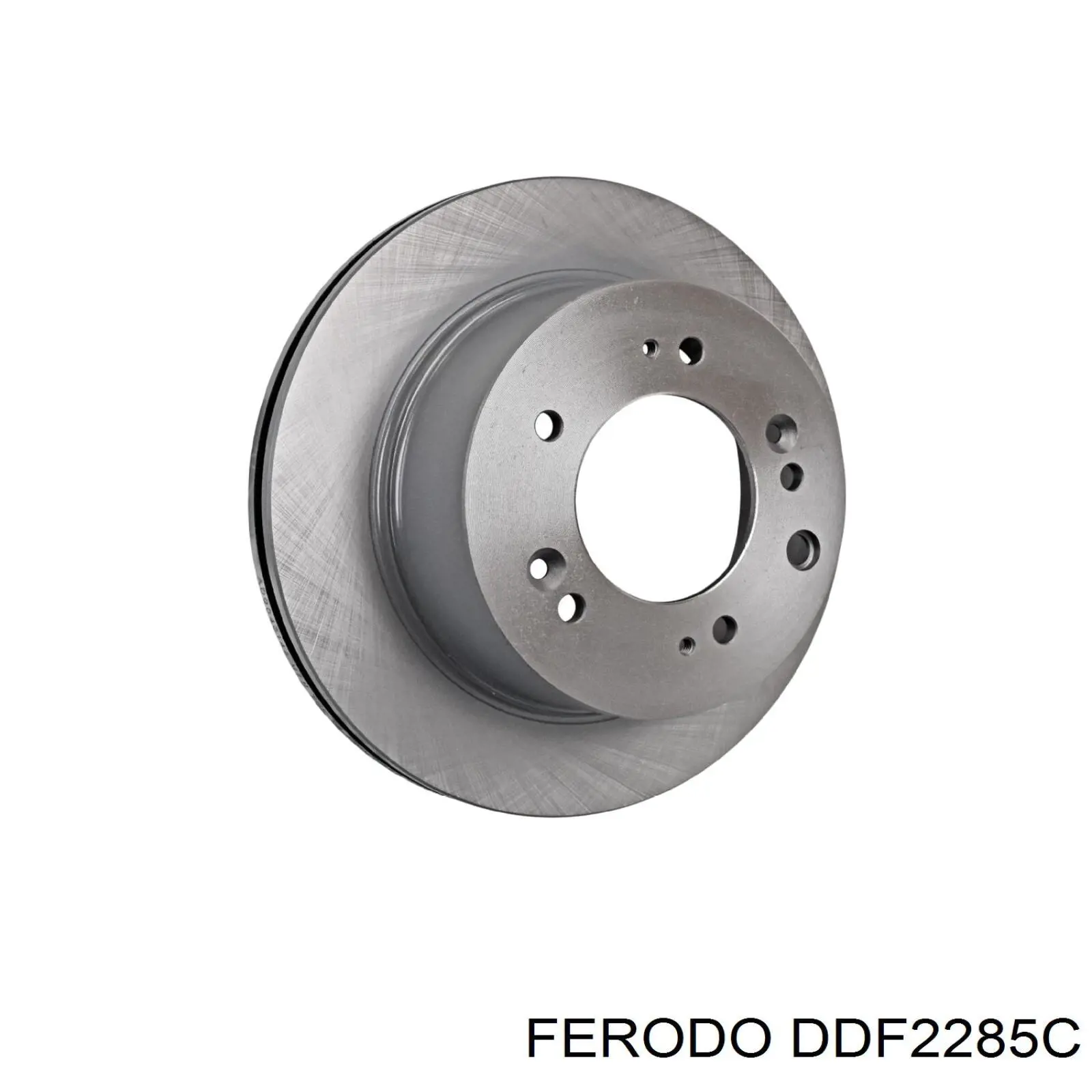 DDF2285C Ferodo disco de freno trasero