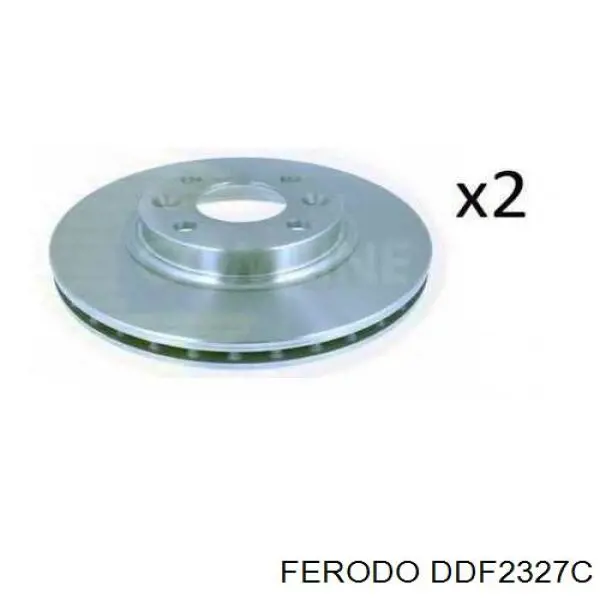 Frenos delanteros Ferodo DDF2327C precio, desde 30,20 EUR