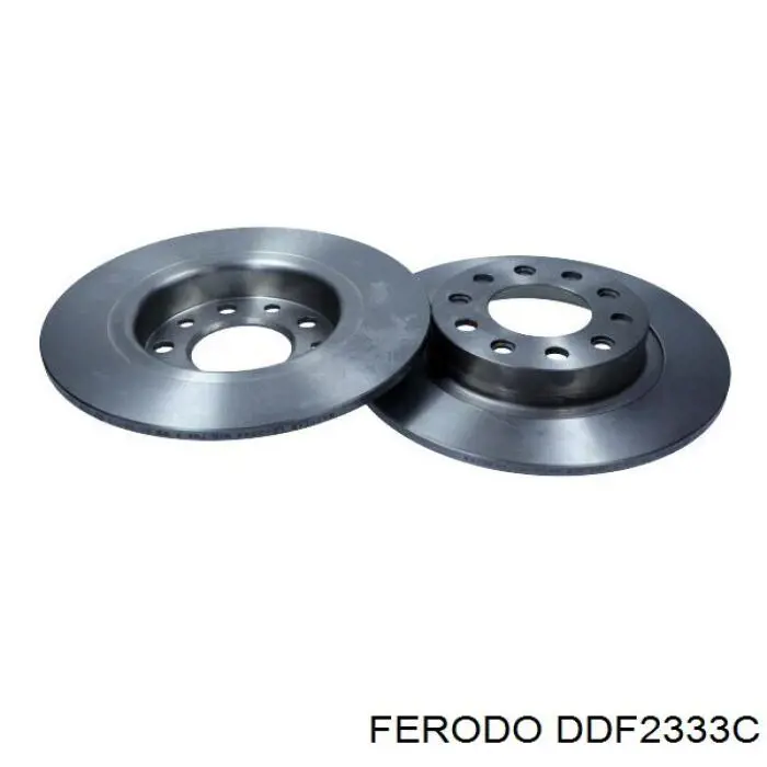 DDF2333C Ferodo disco de freno trasero