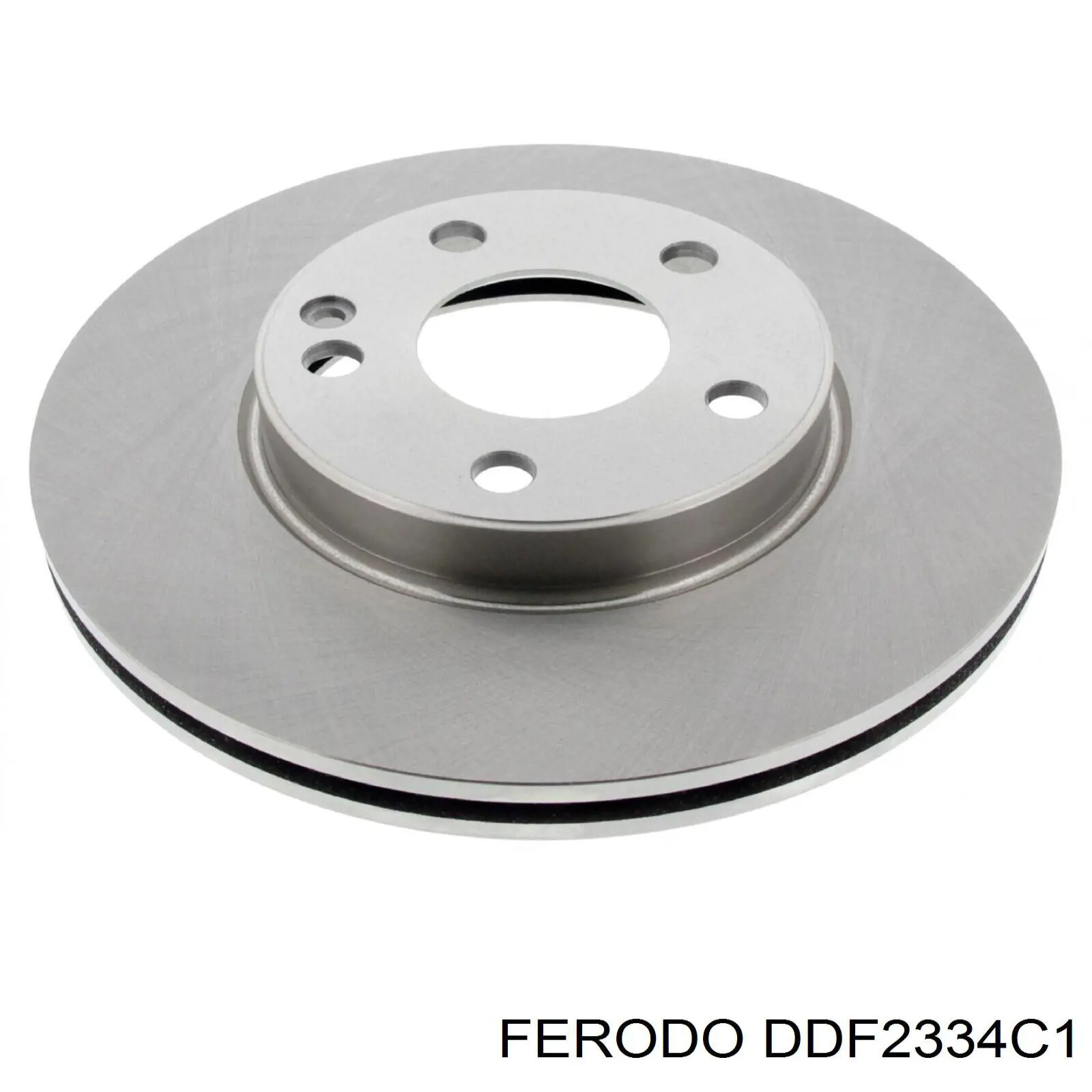 DDF2334C-1 Ferodo disco de freno delantero