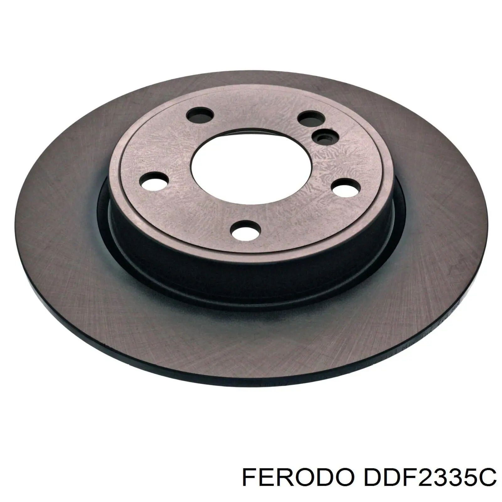 DDF2335C Ferodo disco de freno trasero