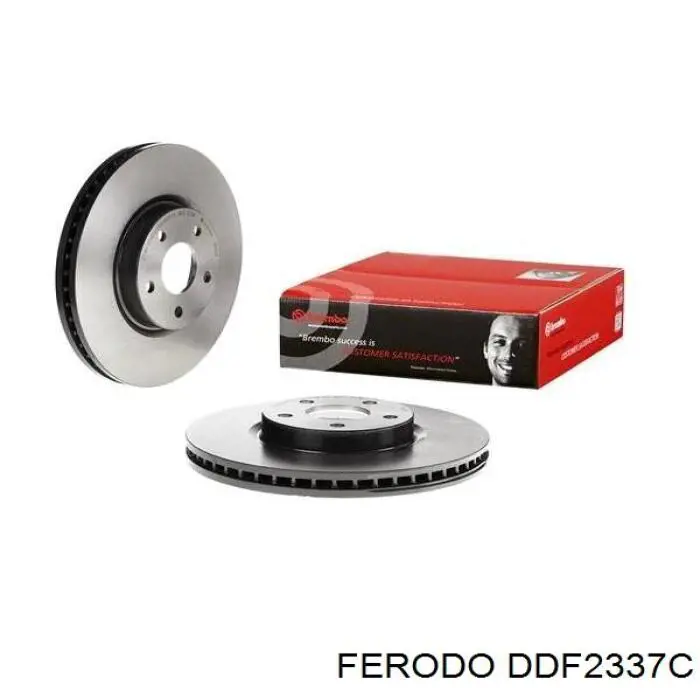 DDF2337C Ferodo freno de disco delantero