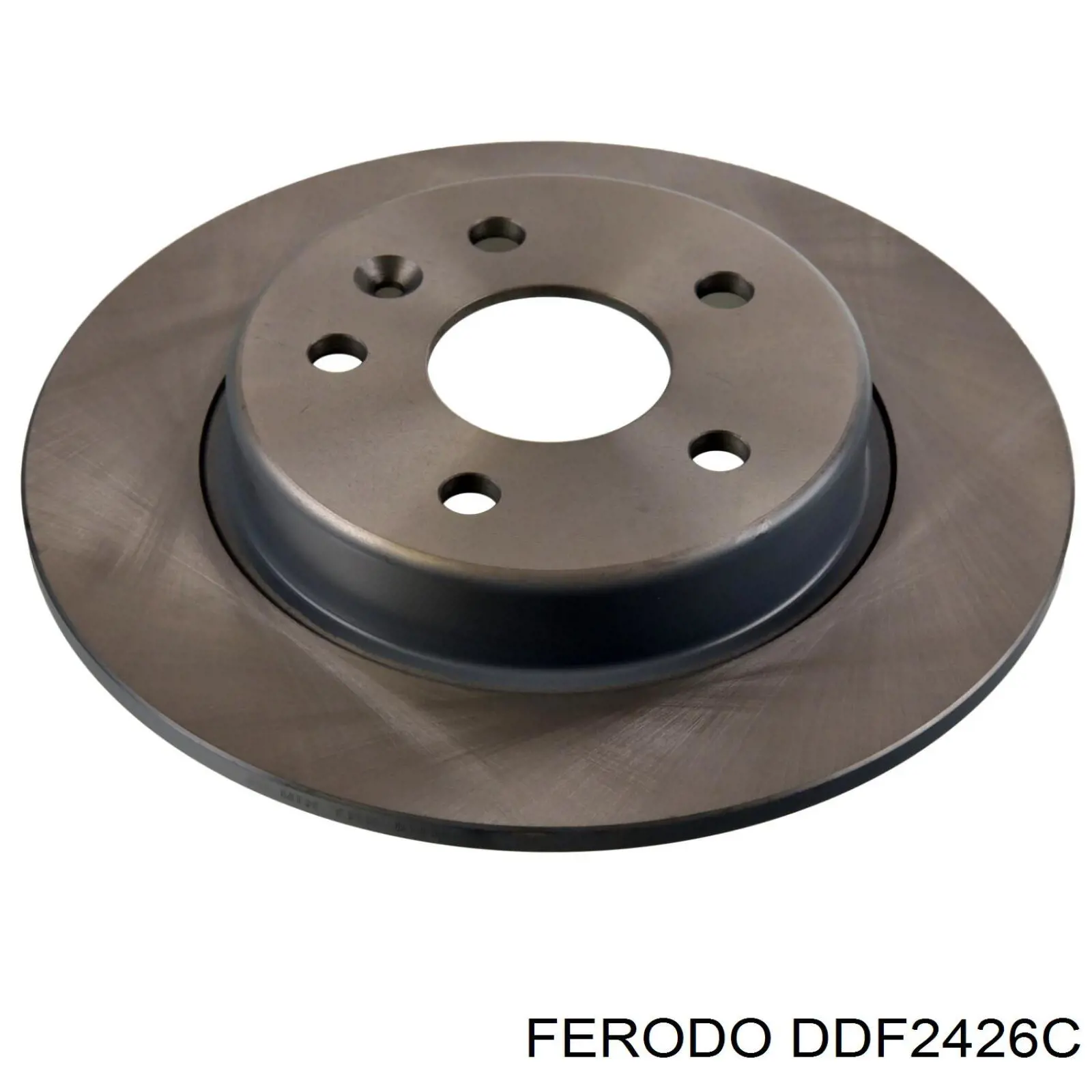 DDF2426C Ferodo disco de freno trasero