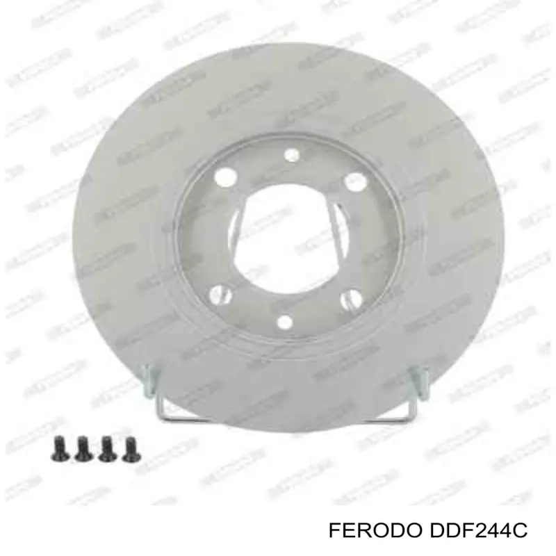 Disco de freno trasero Peugeot 206 2A/C