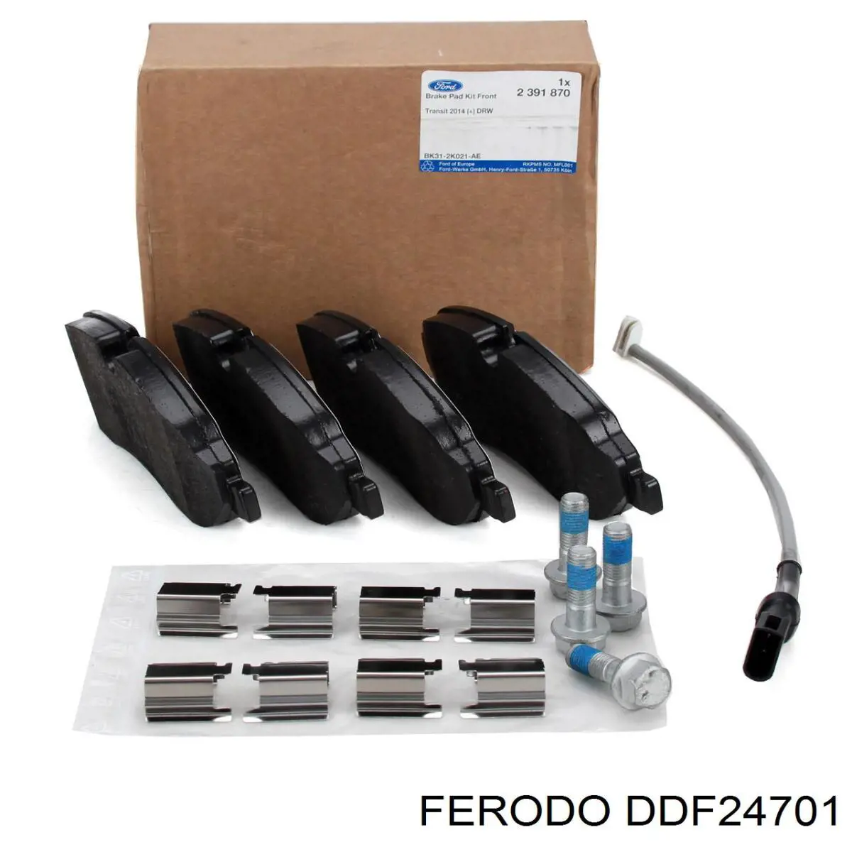 Comprar DDF24701 Ferodo Freno de disco delantero