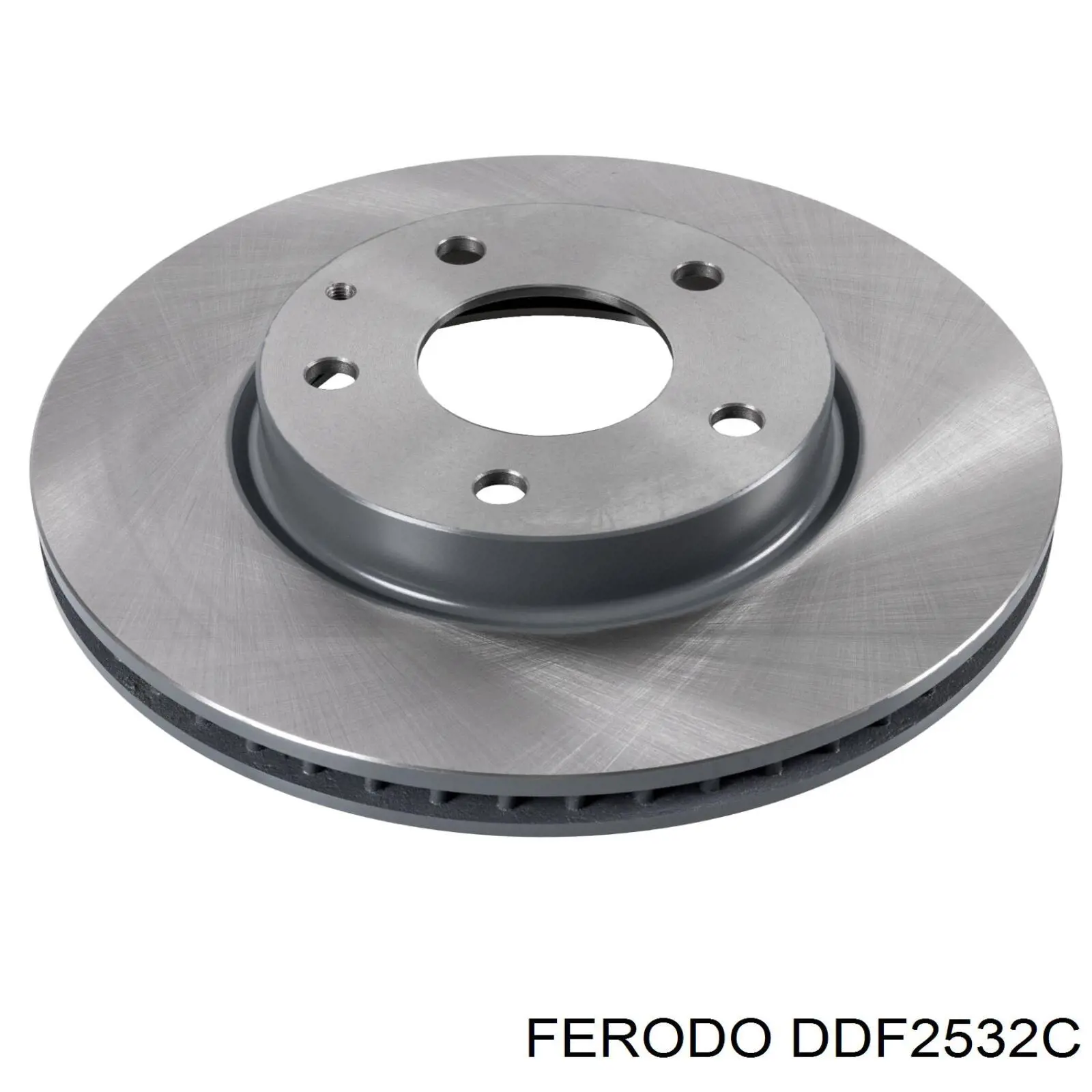 DDF2532C Ferodo freno de disco delantero