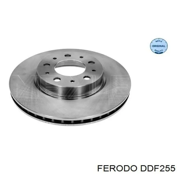 DDF255 Ferodo disco de freno delantero