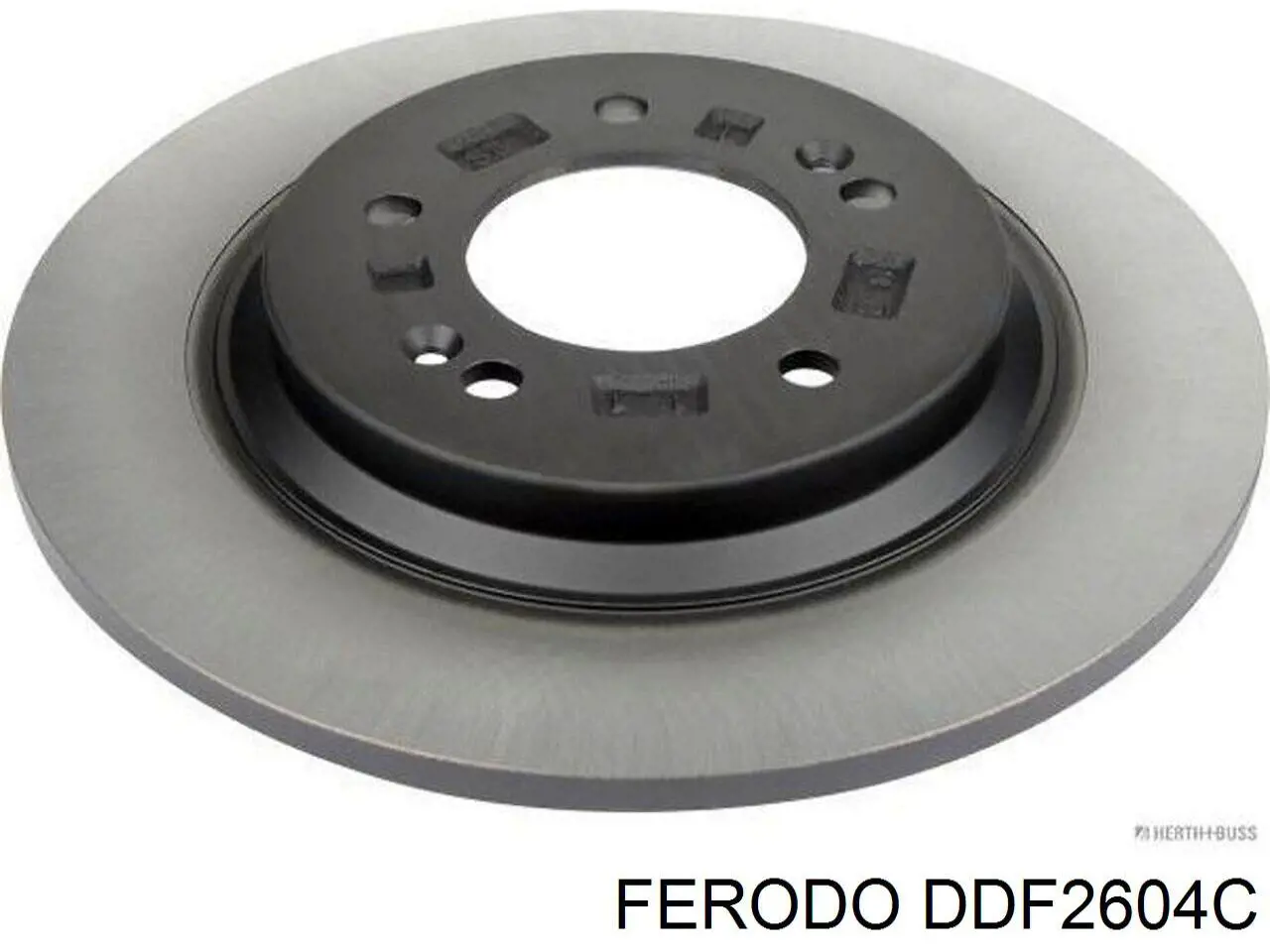 Comprar DDF2604C Ferodo Disco de freno trasero