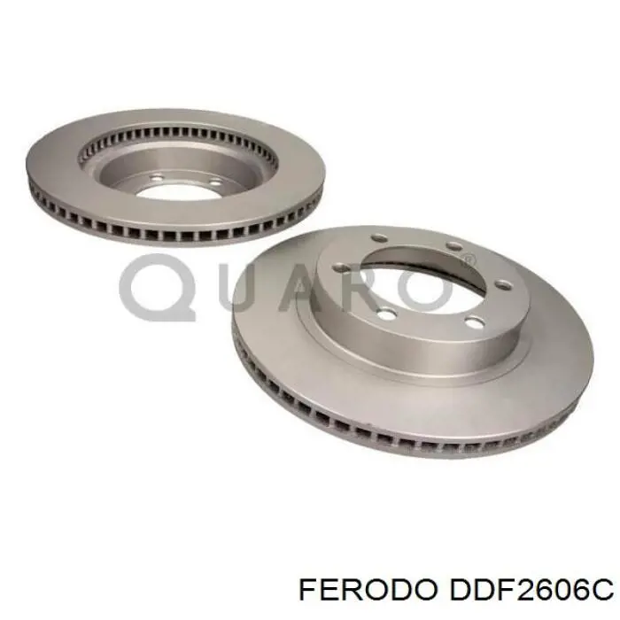 Freno de disco delantero Toyota Hilux GUN12, GUN13