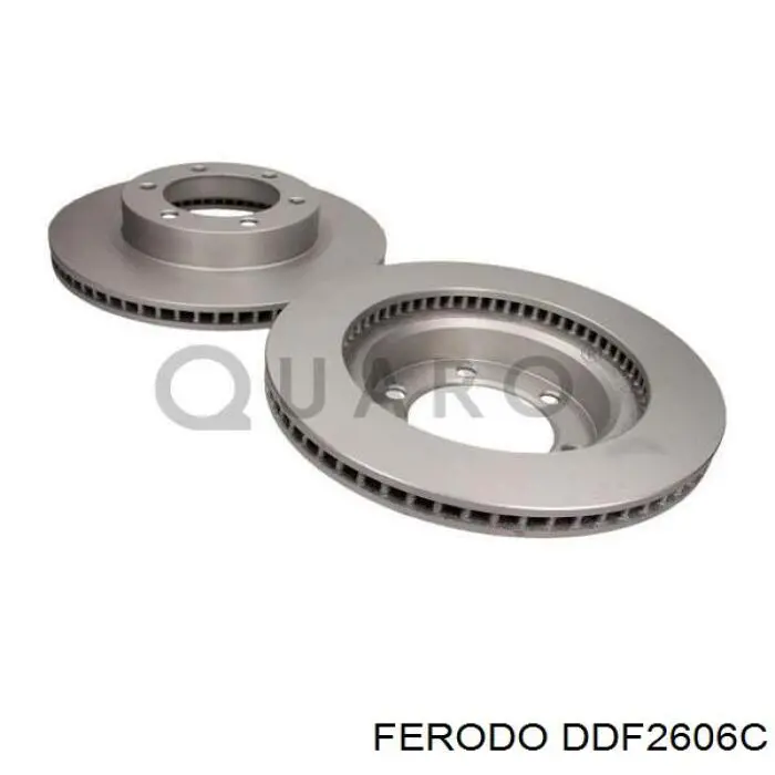 Freno de disco delantero Toyota Hilux GUN12, GUN13
