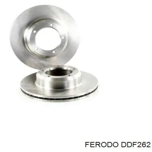 DDF262 Ferodo disco de freno delantero