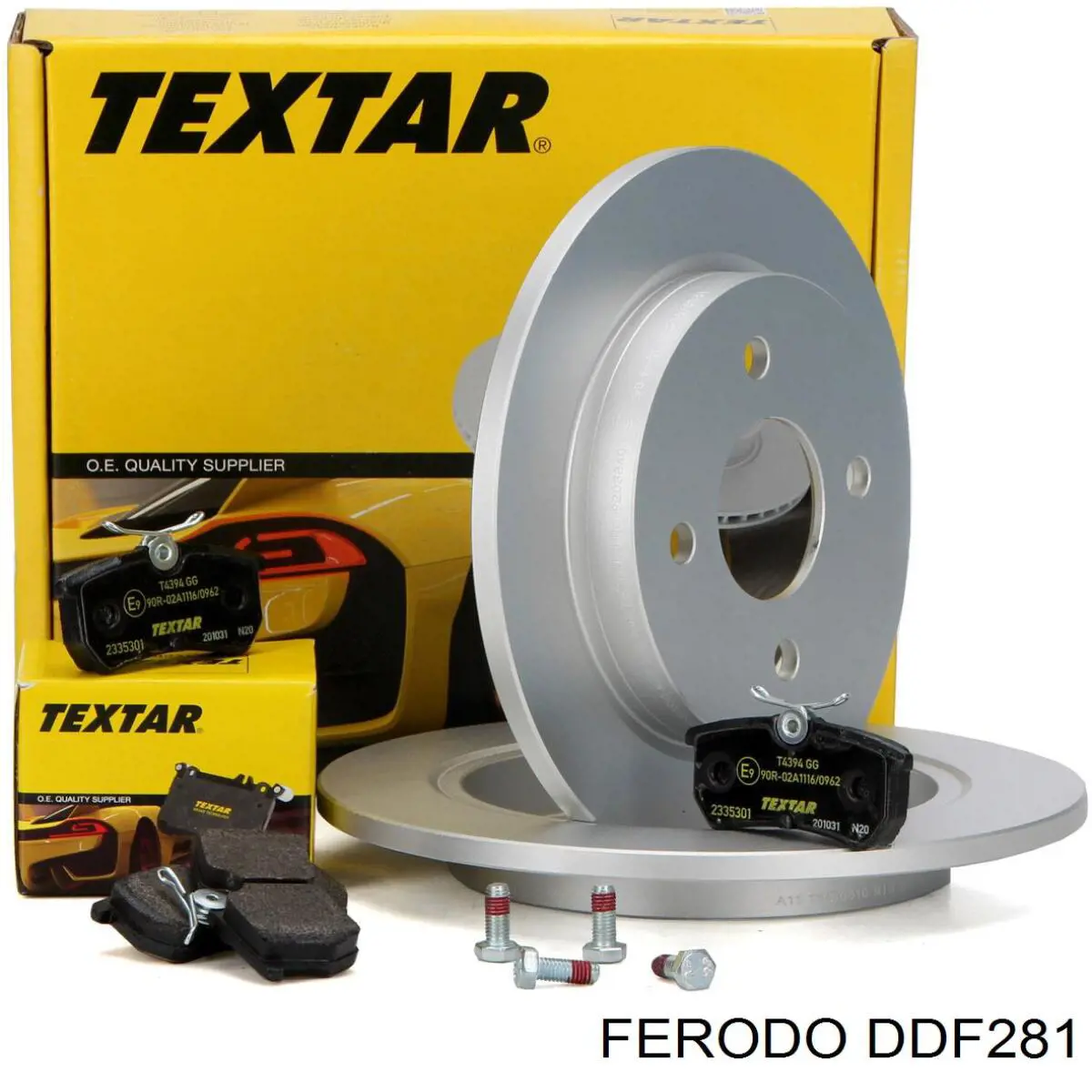 Disco de freno trasero Ford Sierra 1 GBC