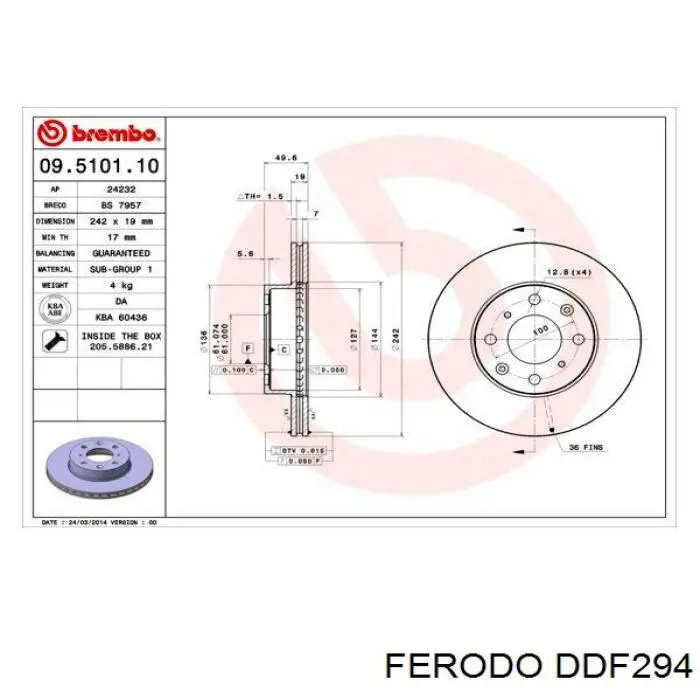 Comprar 636610 Road House Freno de disco delantero