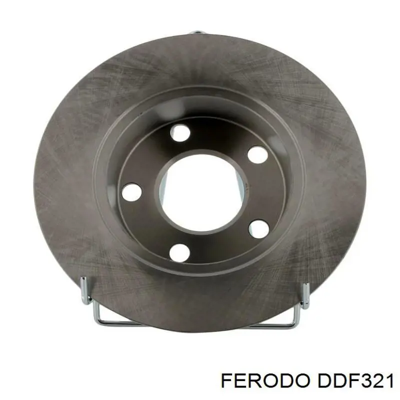 DDF321 Ferodo disco de freno trasero