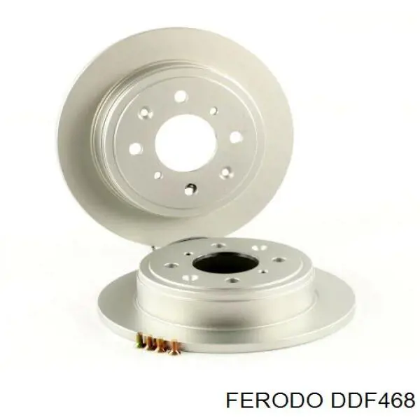 DDF468 Ferodo disco de freno trasero