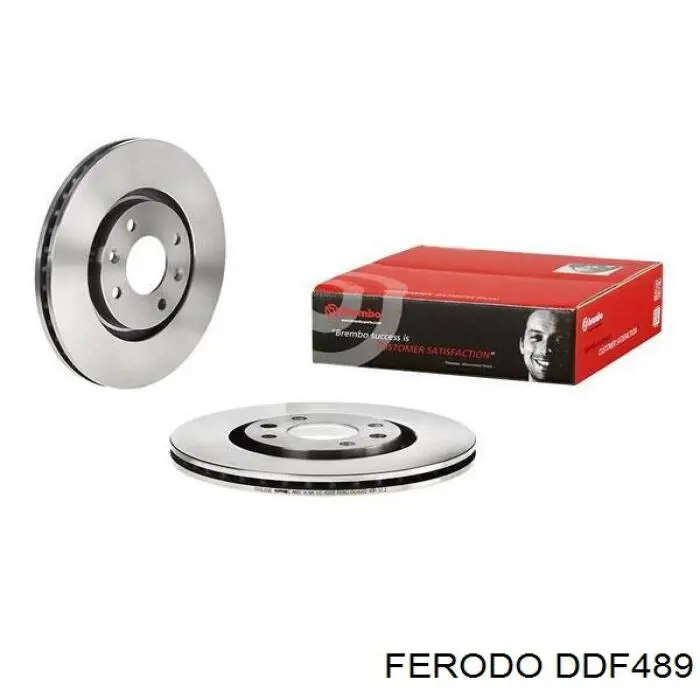 Comprar DDF489 Ferodo Freno de disco delantero