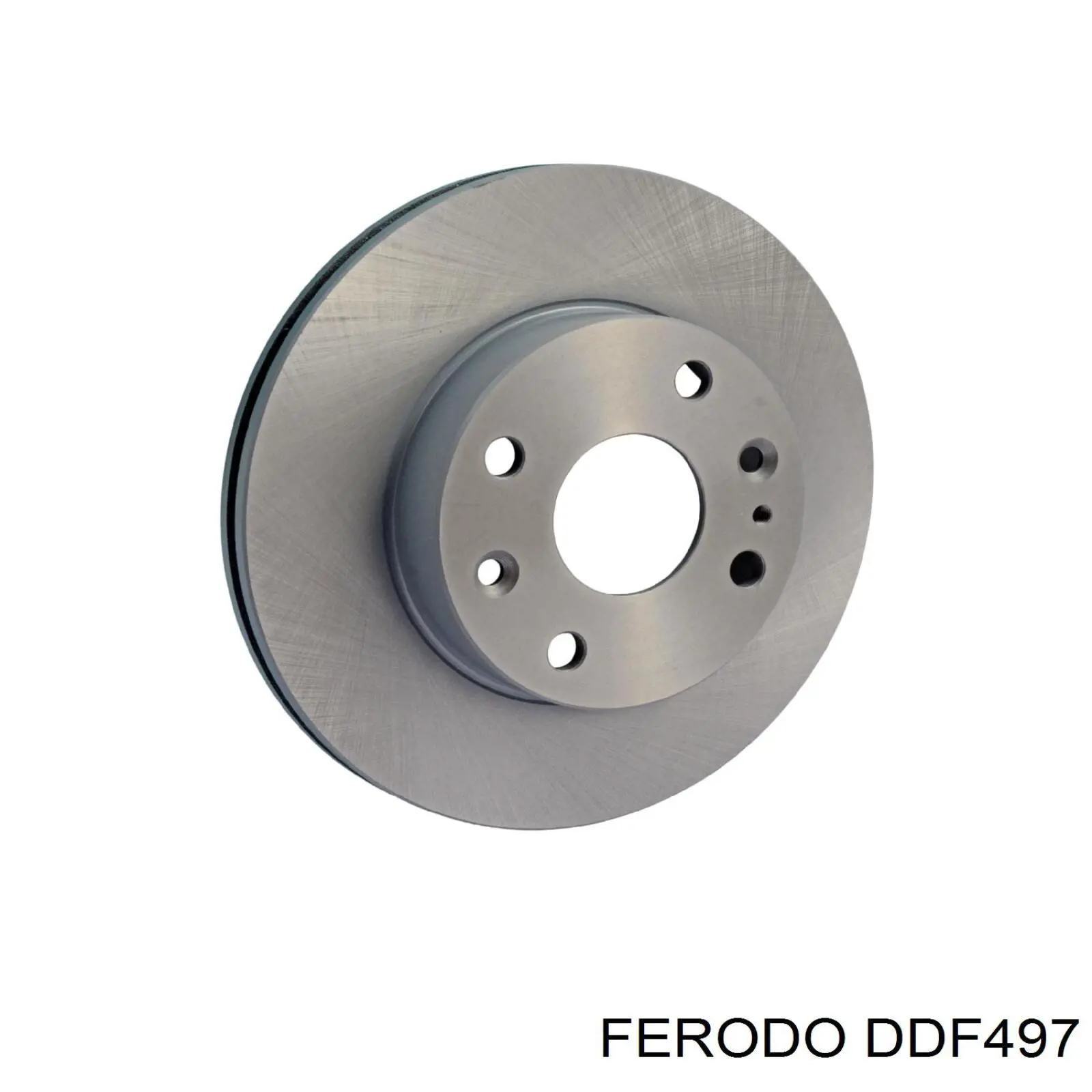 Disco de freno DDF497 Ferodo