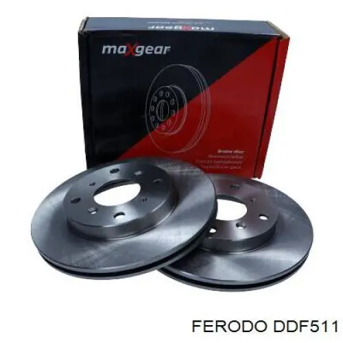 DDF511 Ferodo disco de freno delantero