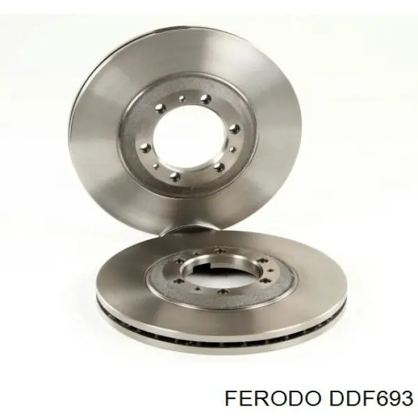 DDF693 Ferodo disco de freno delantero