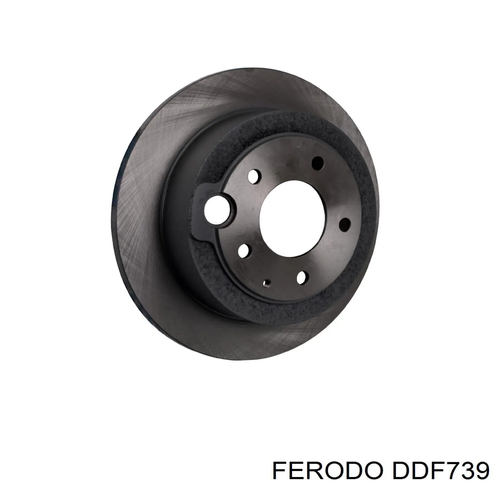 DDF739 Ferodo disco de freno trasero