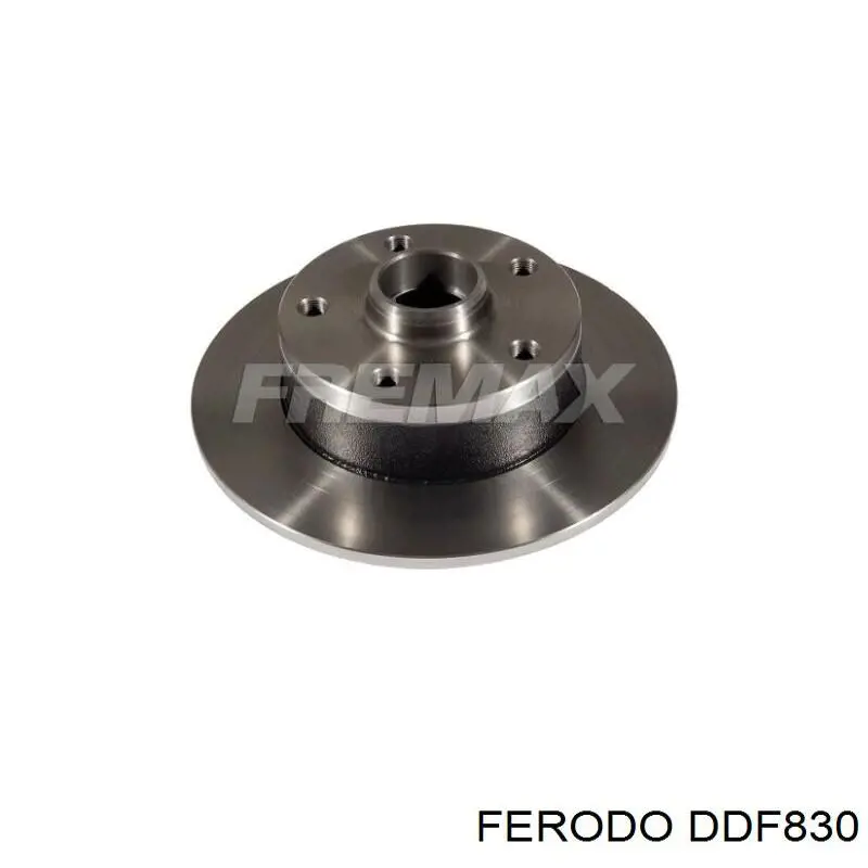 DDF830 Ferodo disco de freno trasero