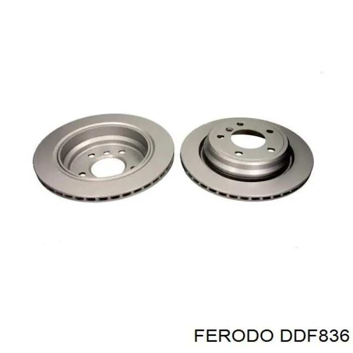 Comprar DDF836 Ferodo Disco de freno trasero