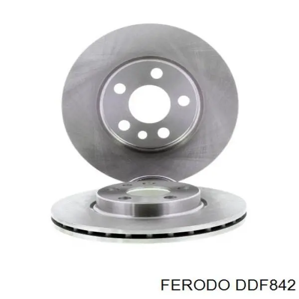 DDF842 Ferodo freno de disco delantero