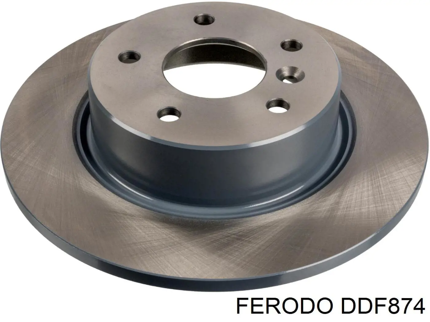 DDF874 Ferodo disco de freno trasero