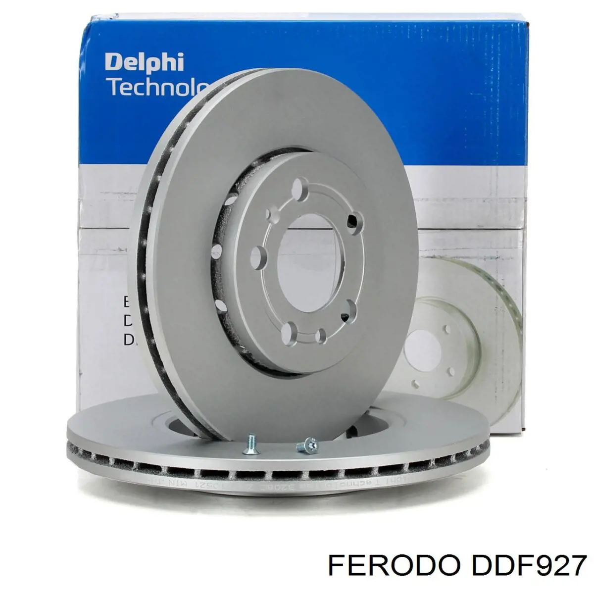 DDF927 Ferodo disco de freno delantero