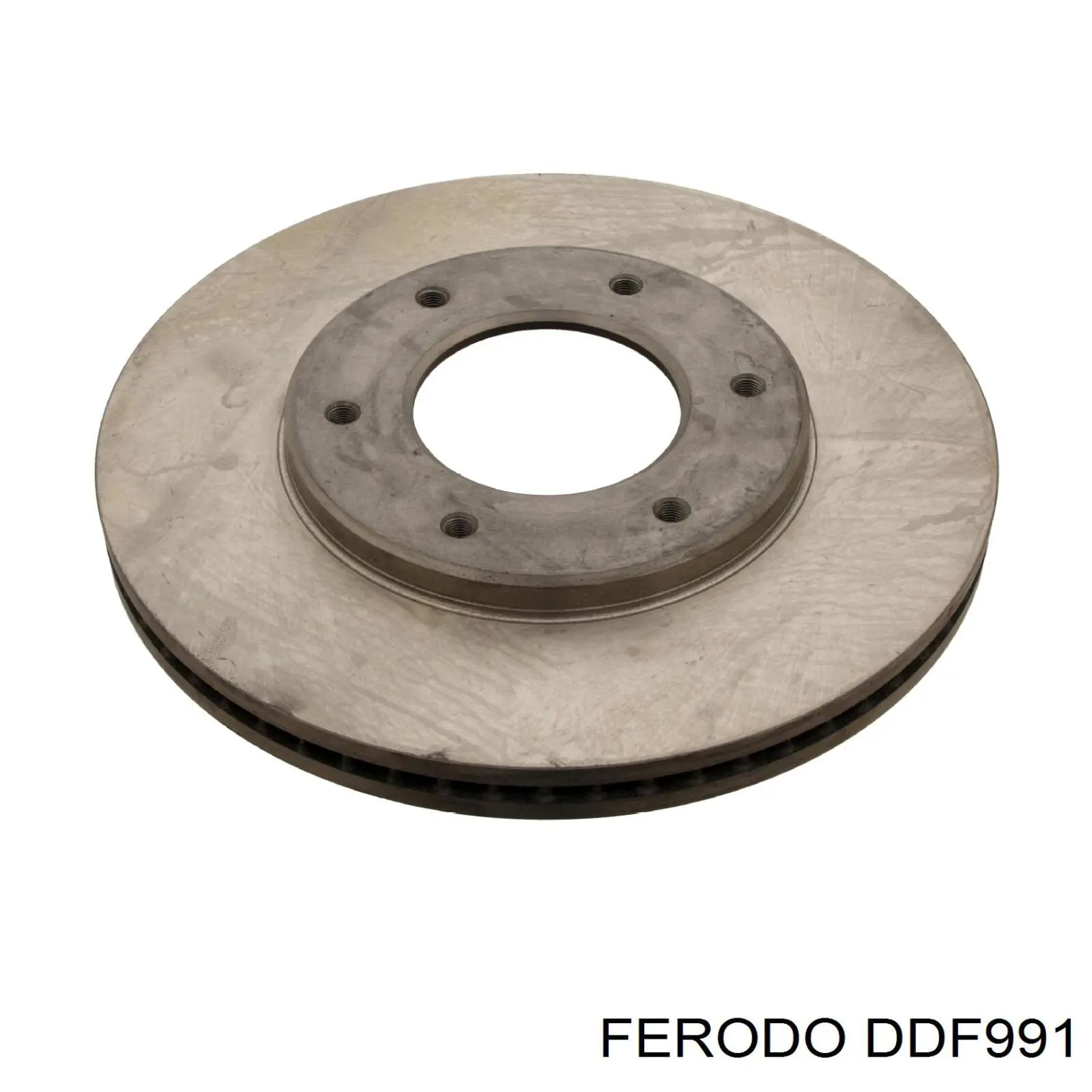 DDF991 Ferodo disco de freno delantero