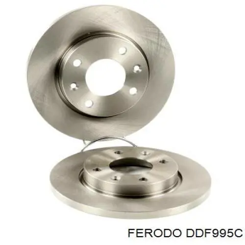 Disco de freno DDF995C Ferodo