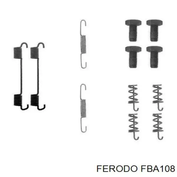 Kit reparación, palanca freno detención (pinza freno) FERODO FBA108