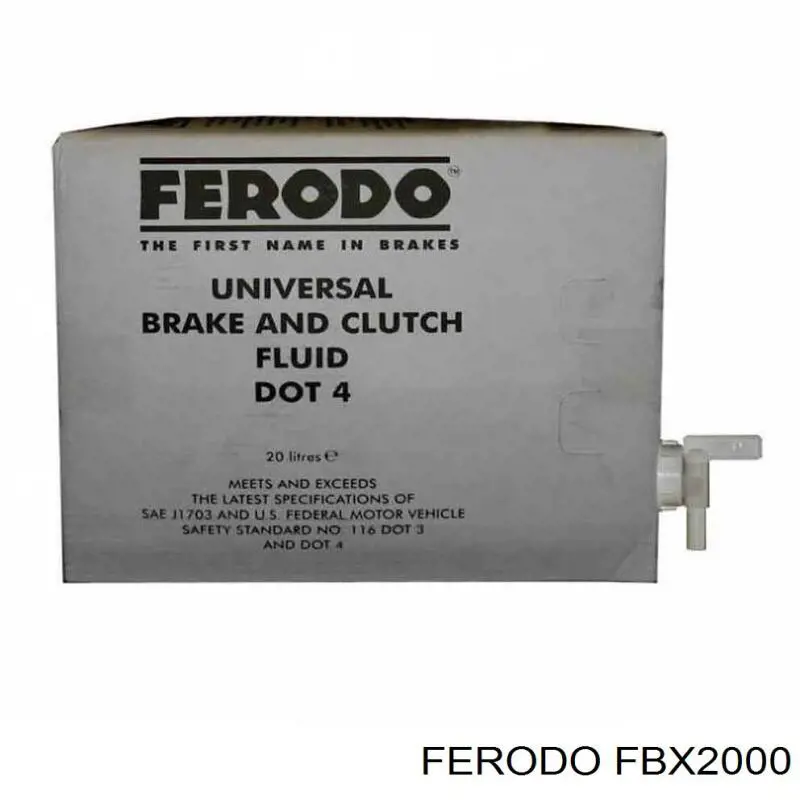 Líquido de frenos Ferodo FBX2000 precio, desde 17,97 EUR