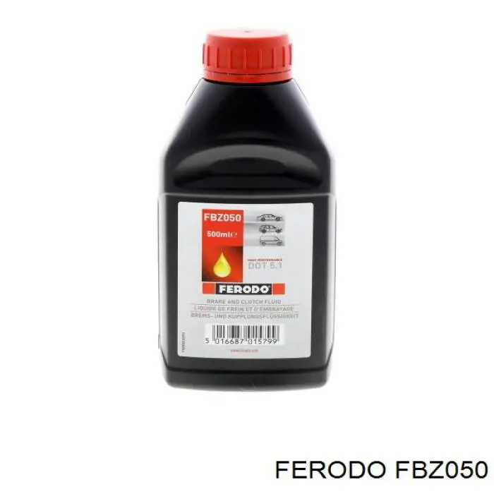 Líquido de freno Ferodo 0.5 L (FBZ050)
