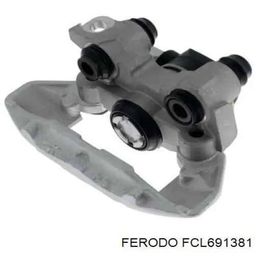 Pinza de freno trasera izquierda 4401A2 Peugeot/Citroen