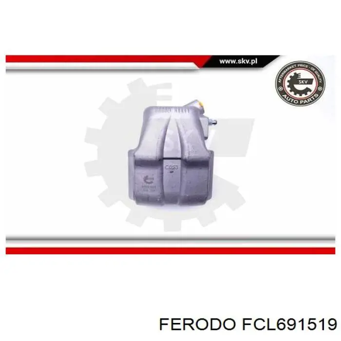 FCL691519 Ferodo pinza de freno delantera izquierda