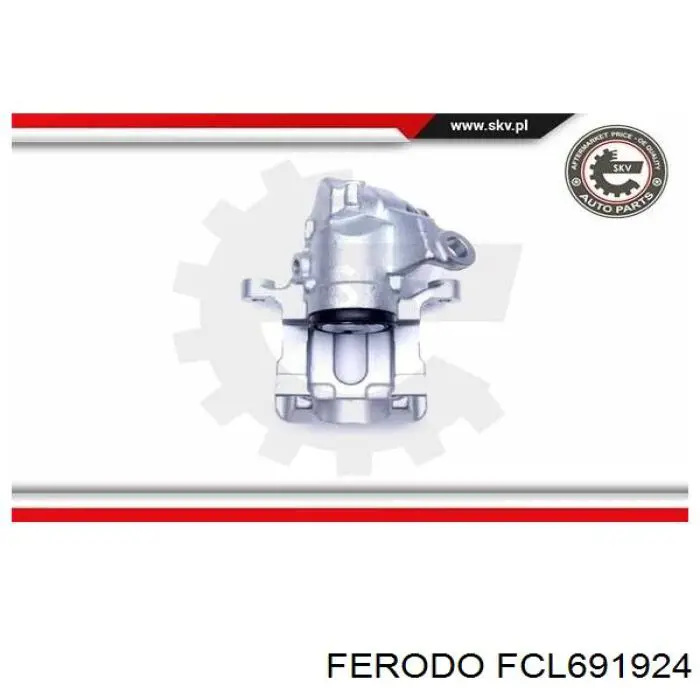 FCL691924 Ferodo pinza de freno trasero derecho