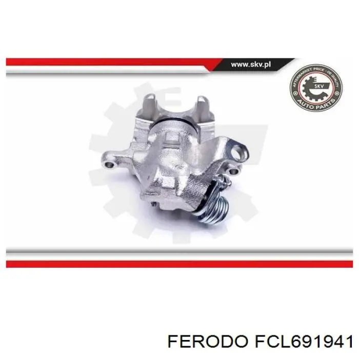 FCL691941 Ferodo pinza de freno trasera izquierda