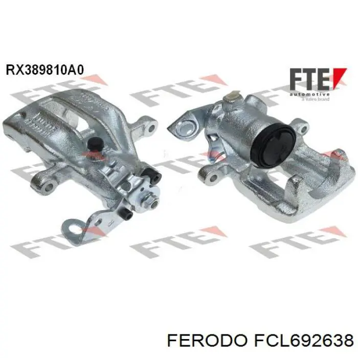 FCL692638 Ferodo pinza de freno trasero derecho