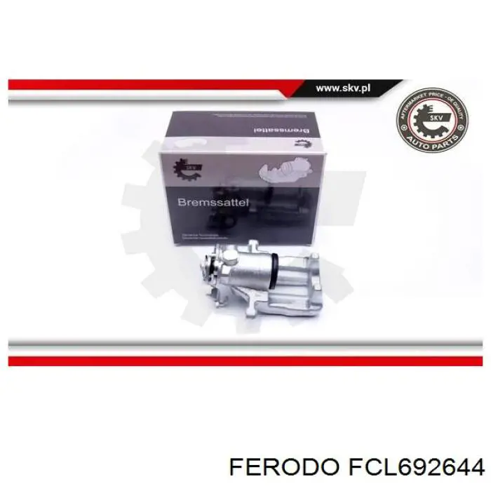 FCL692644 Ferodo pinza de freno trasero derecho