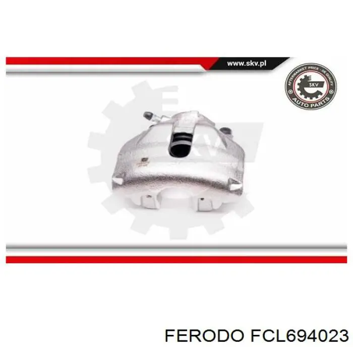 Pinza de freno delantera izquierda FCL694023 Ferodo