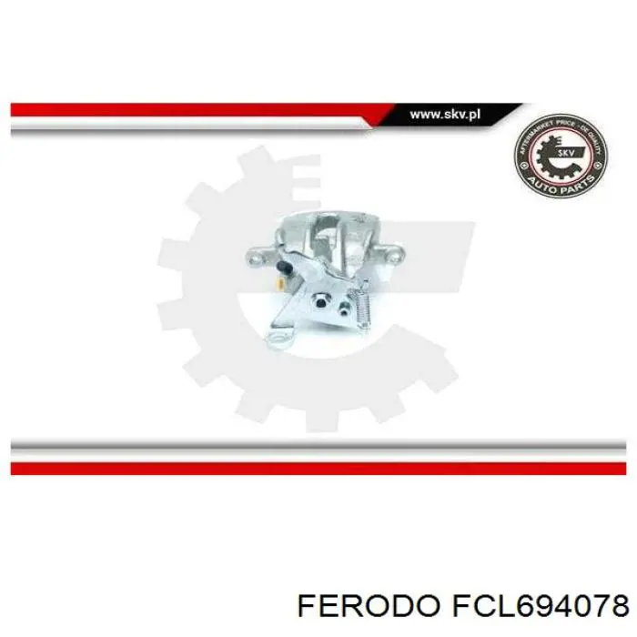 FCL694078 Ferodo pinza de freno trasero derecho