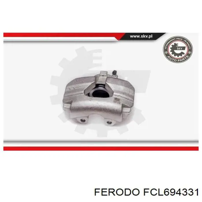 FCL694331 Ferodo pinza de freno delantera izquierda